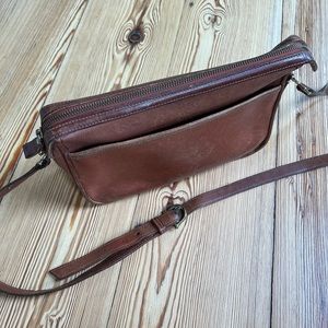 Etienne Aigner leather crossbody bag